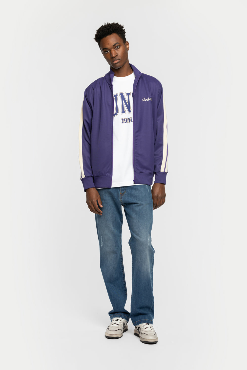 QC Track Jacket Purple