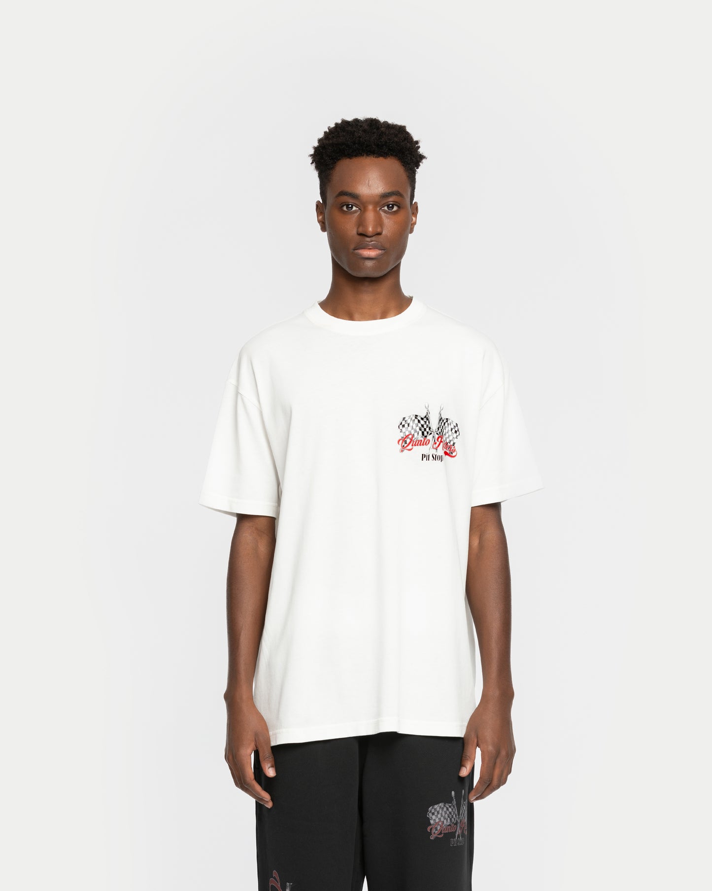 Pit Stop T-Shirt White