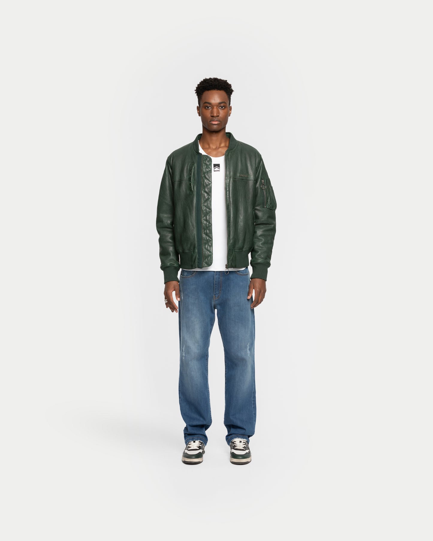 Green Leather Jacket