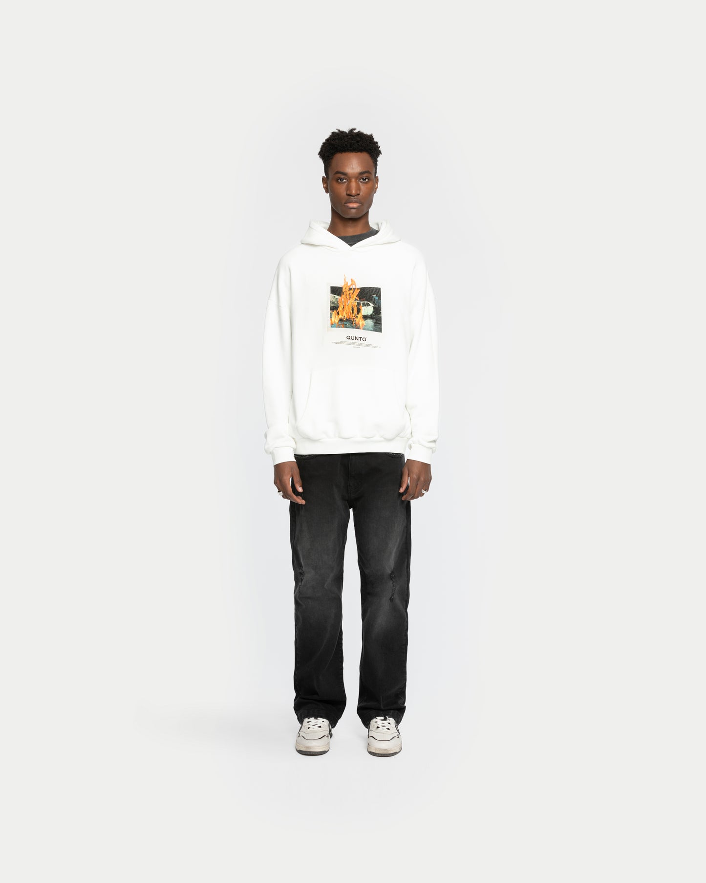 Serve and Protect Hoodie White
