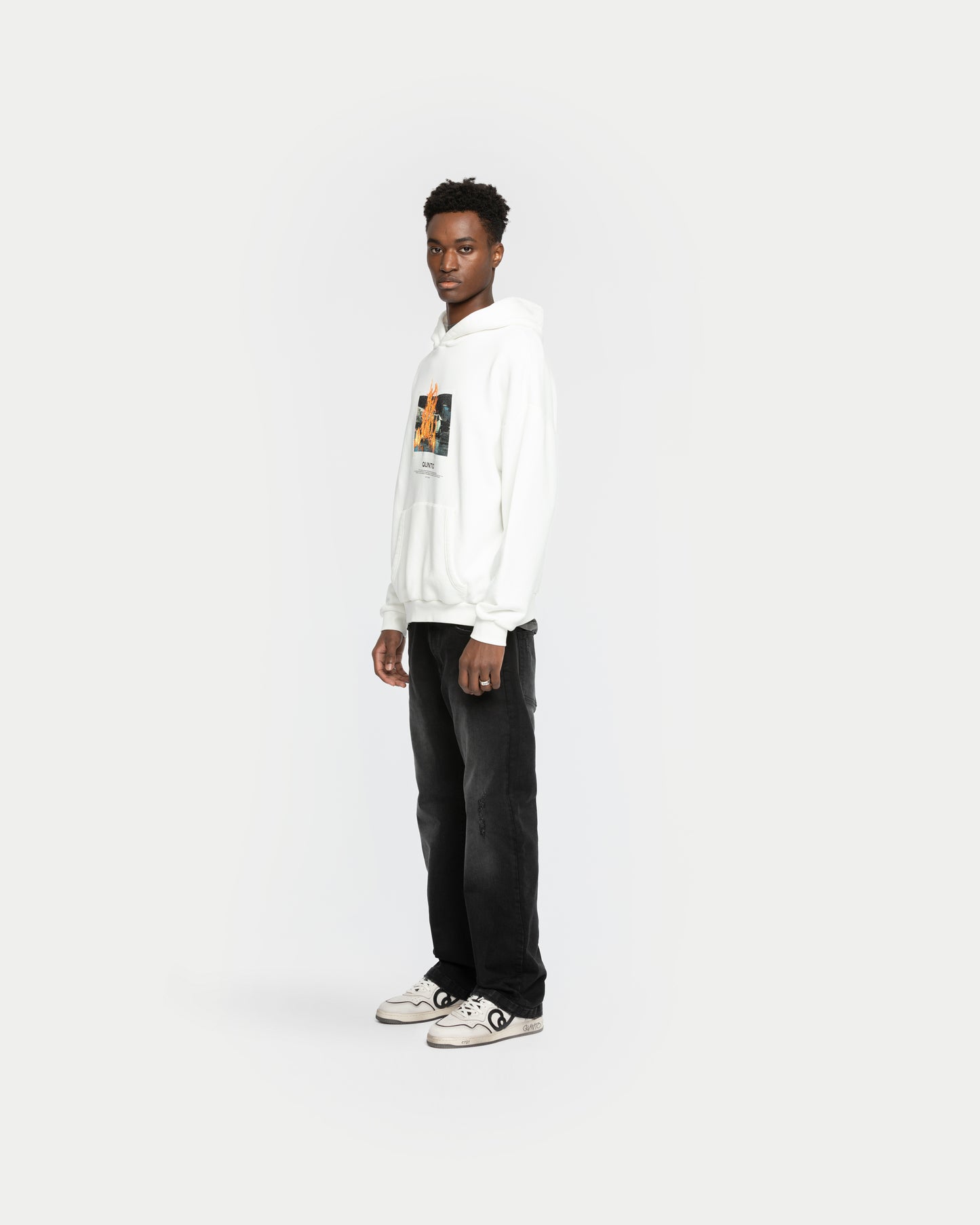 Serve and Protect Hoodie White