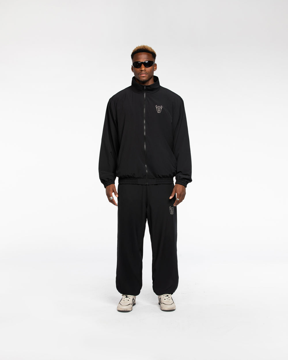 QT TRACK PANTS BLACK