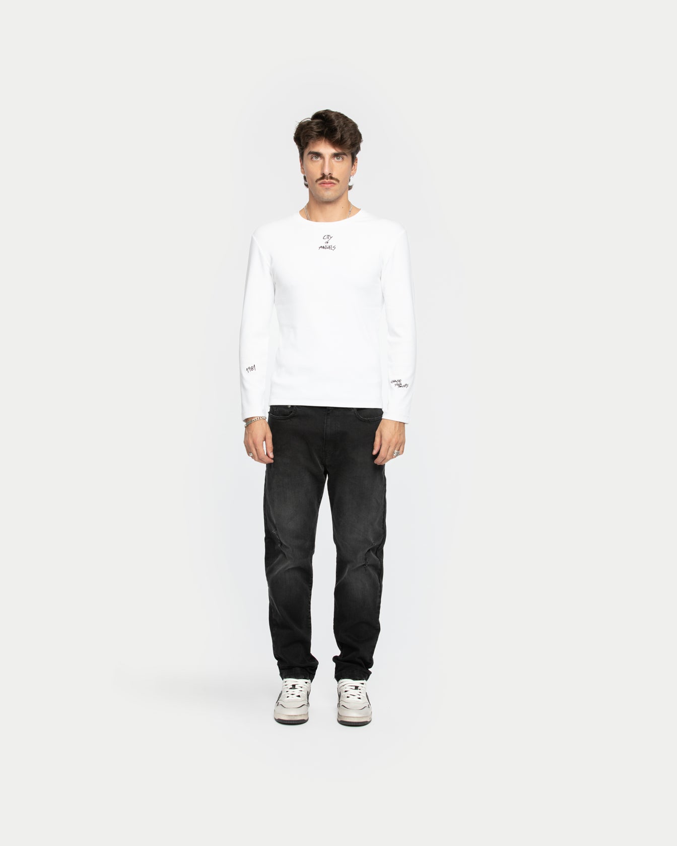 City Of Angels Long Sleeve White