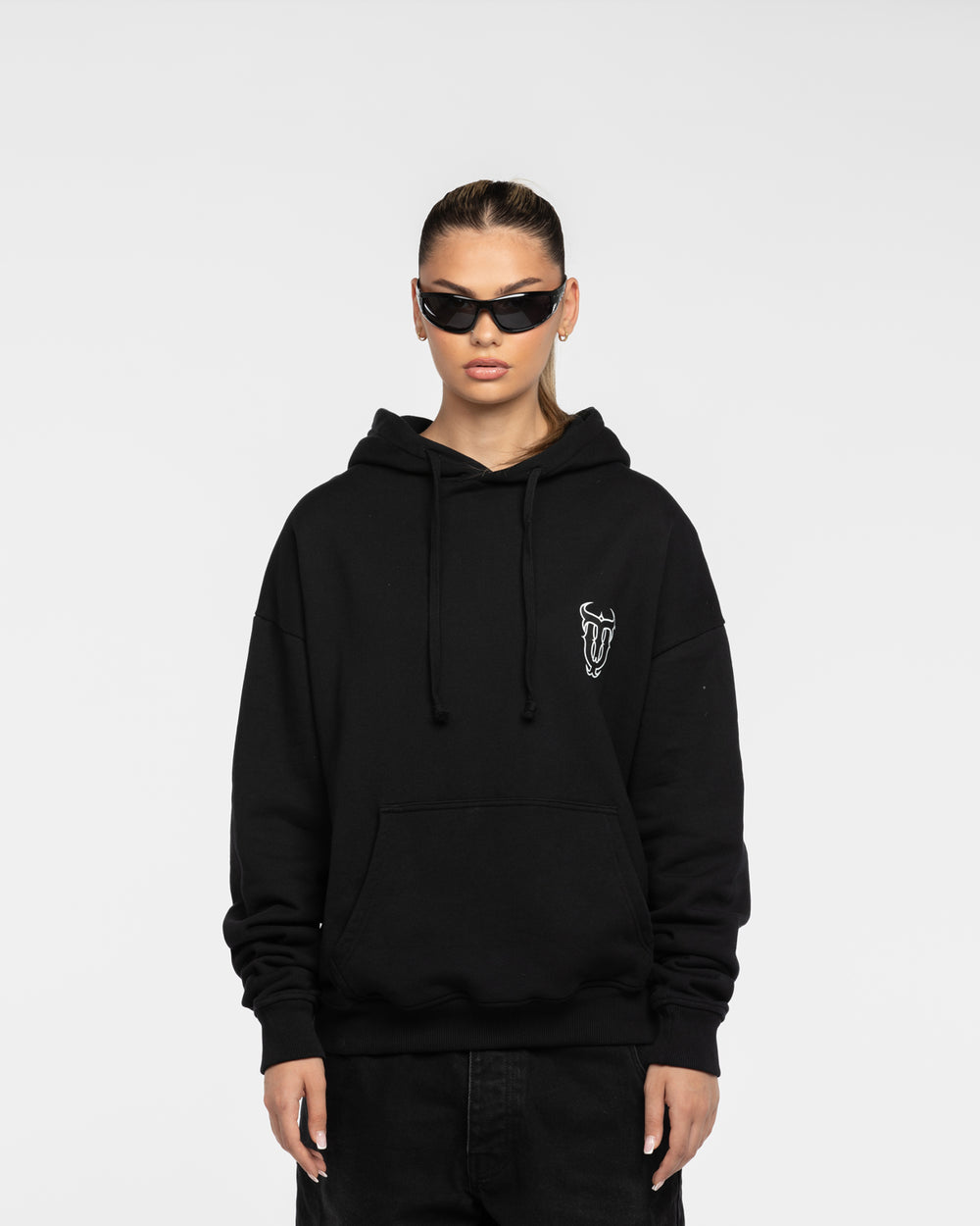 TROPOJA HOODIE BLACK