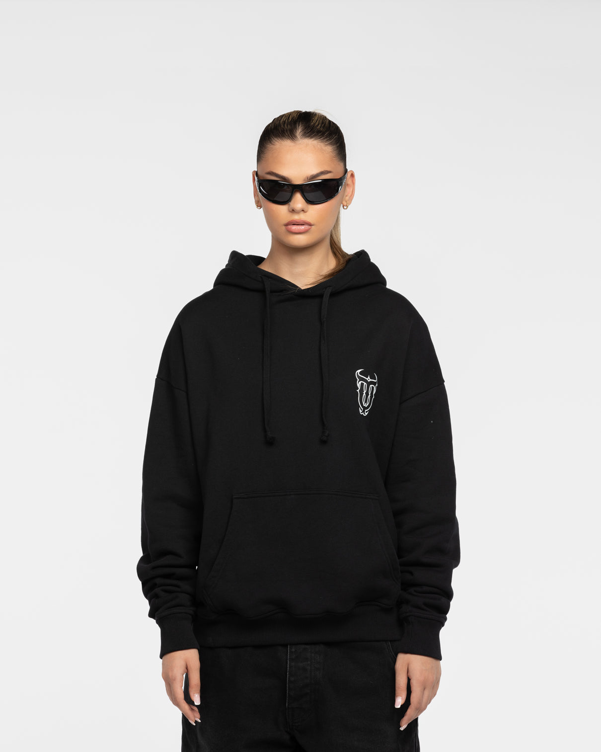 TROPOJA HOODIE BLACK