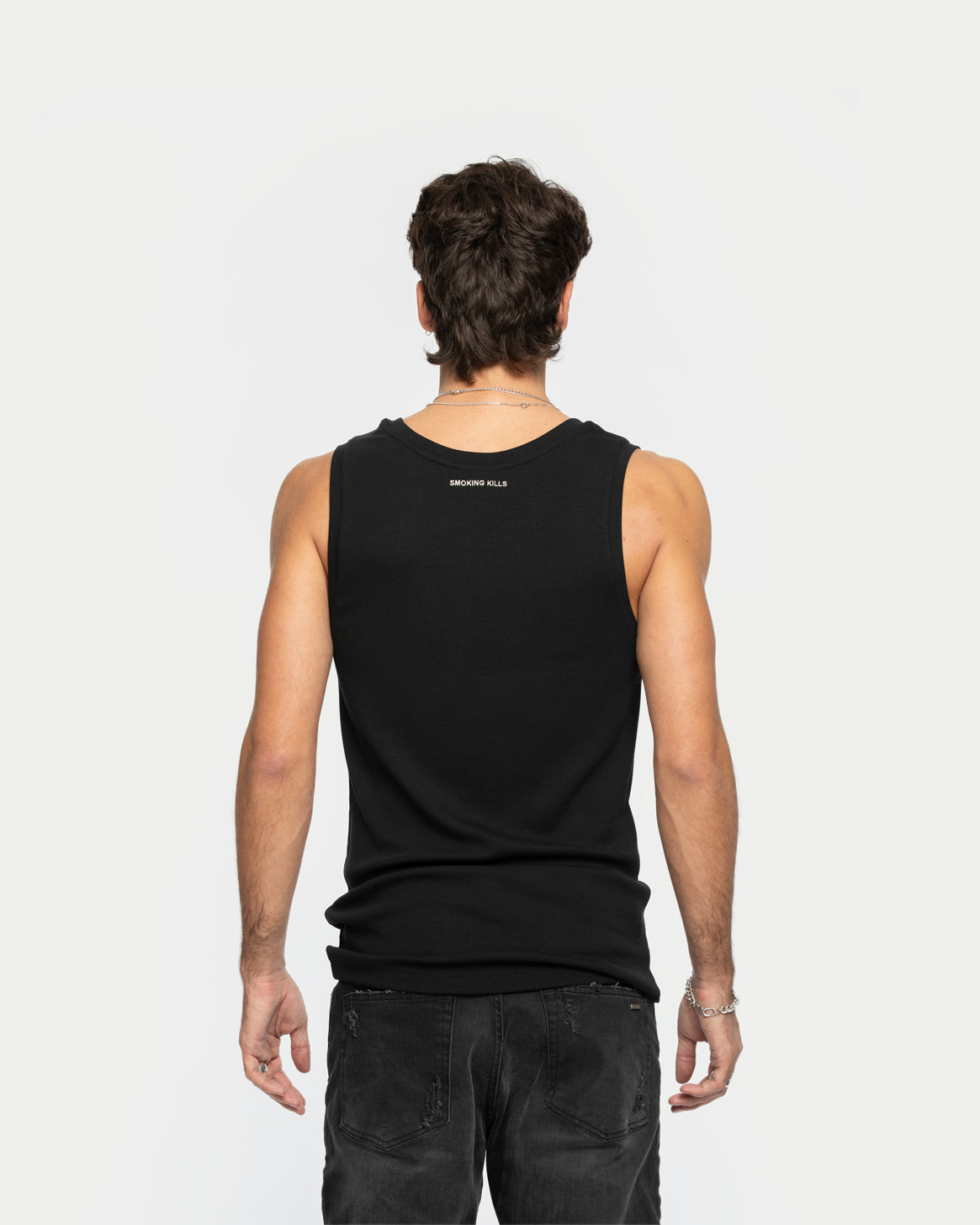 Smoking Kills Tank Top Black