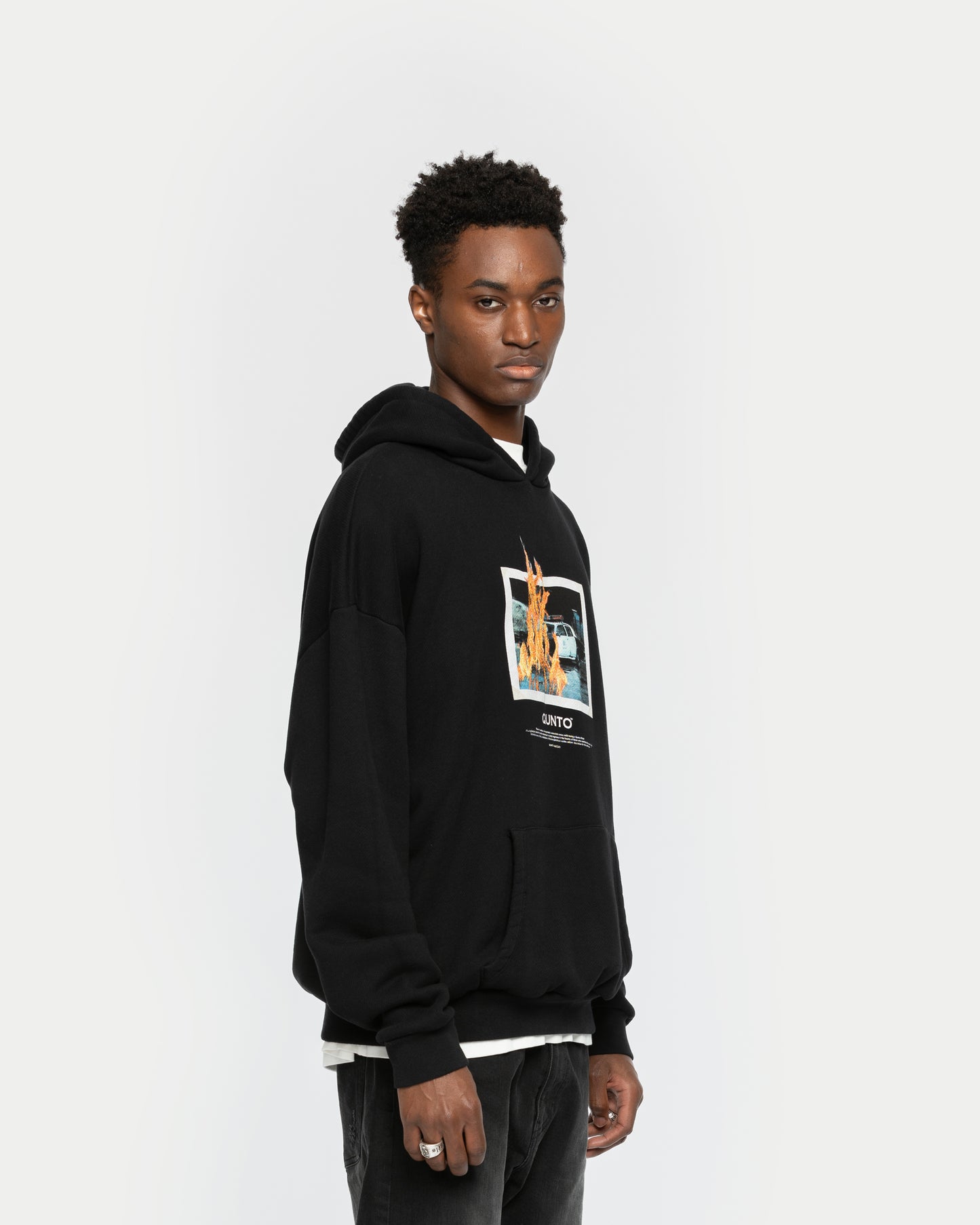 Serve and Protect Hoodie Black