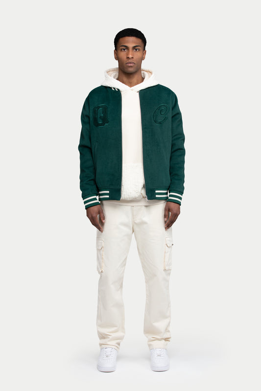 QC College Jacket  Green