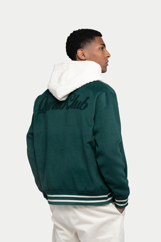 QC College Jacket  Green