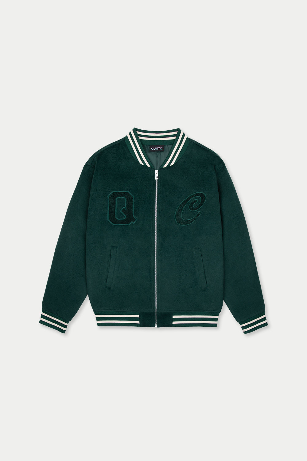 QC GREEN COLLEGE JACKET