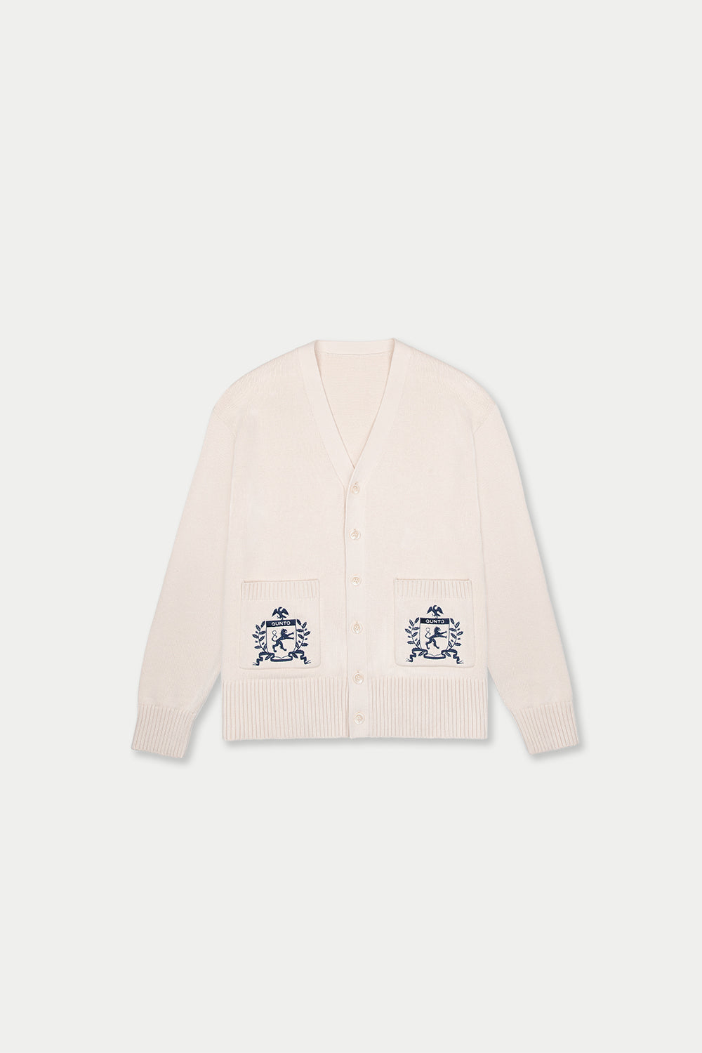 CREST CREAM CARDIGAN