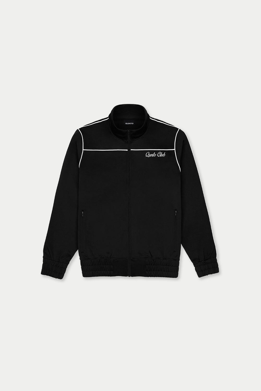 QC Pipes Track Jacket Black