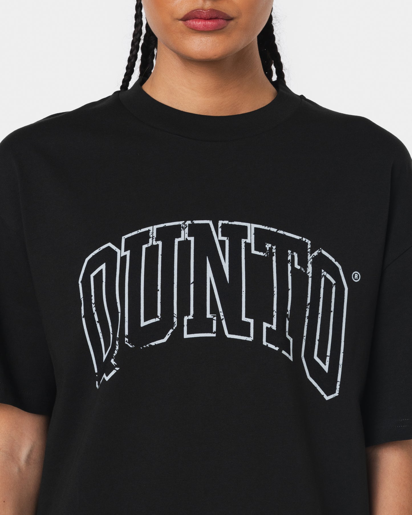 QUNTO BLUE OUTLINER TSHIRT