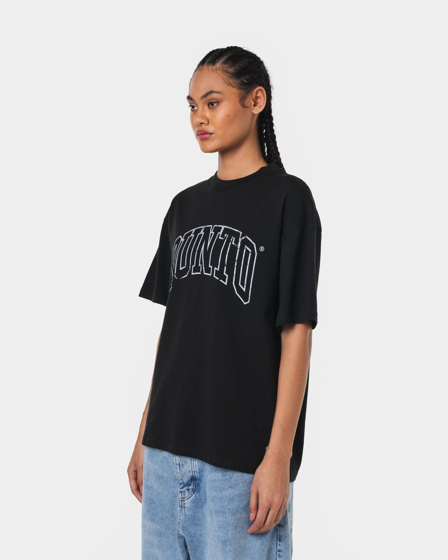 QUNTO BLUE OUTLINER TSHIRT