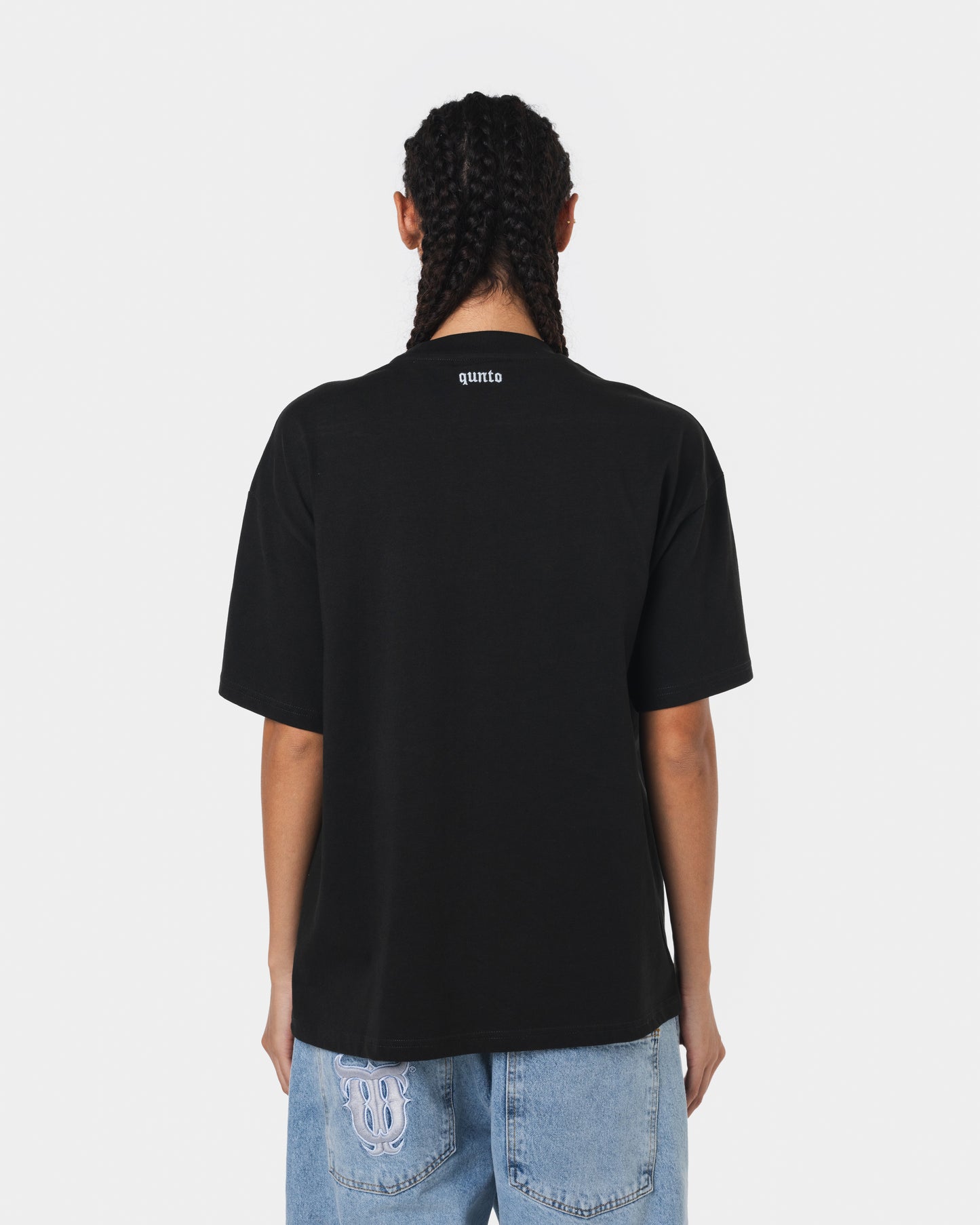 QUNTO BLUE OUTLINER TSHIRT