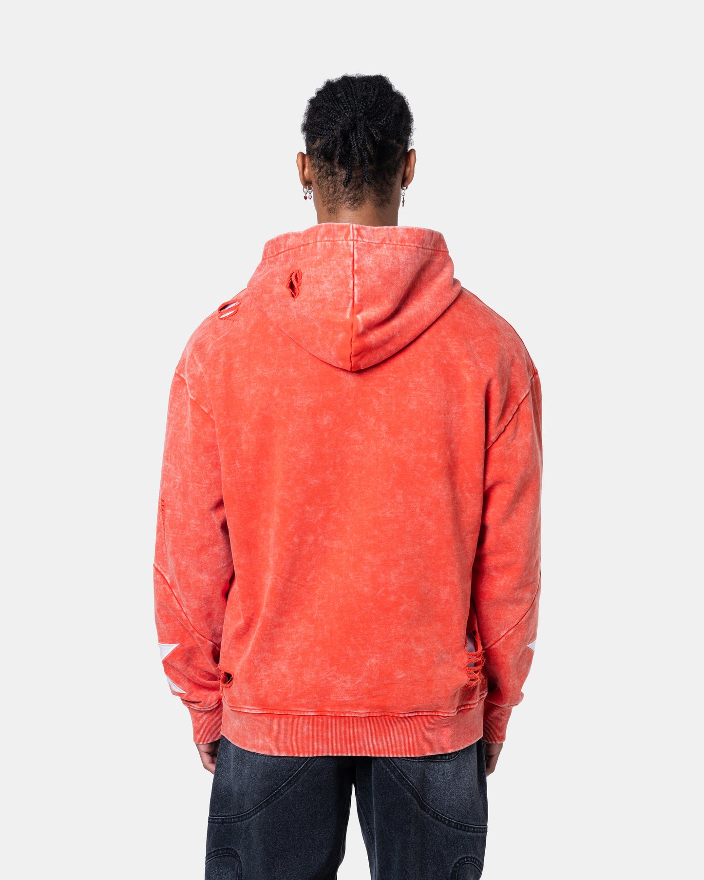 QUNTO STAR HOODIE ORANGE