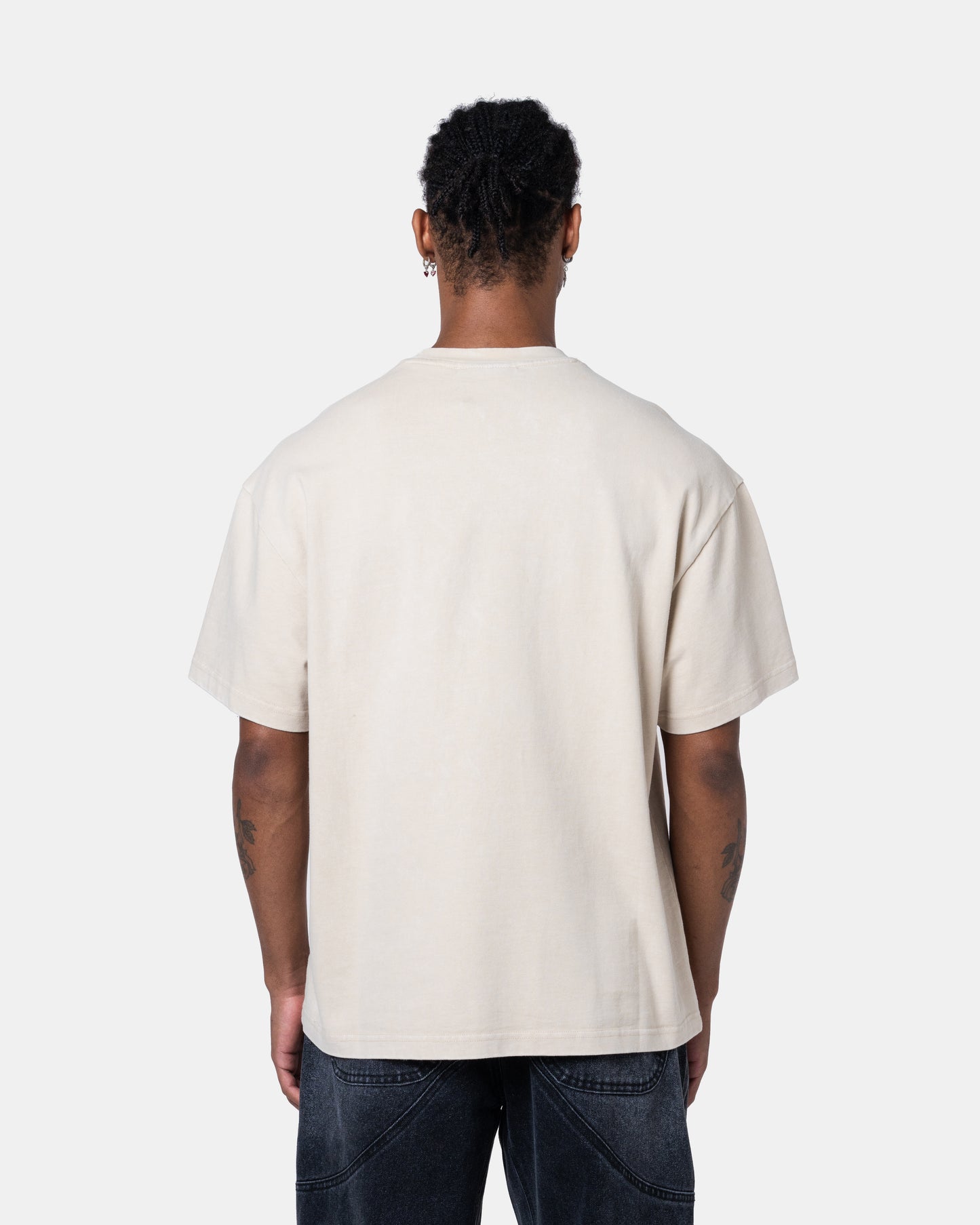 QUNTO OVERSIZE TEE CREAM