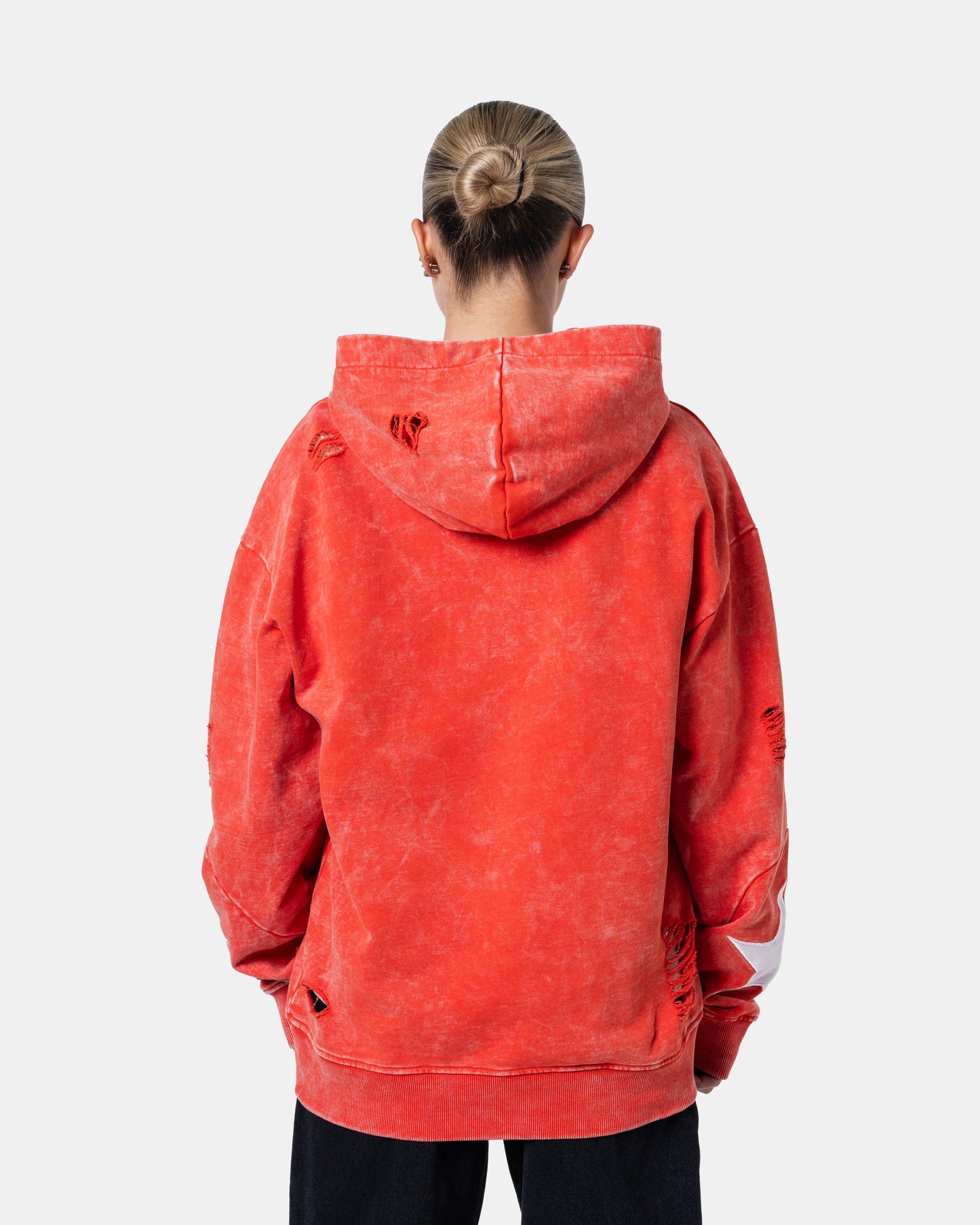 QUNTO STAR HOODIE ORANGE