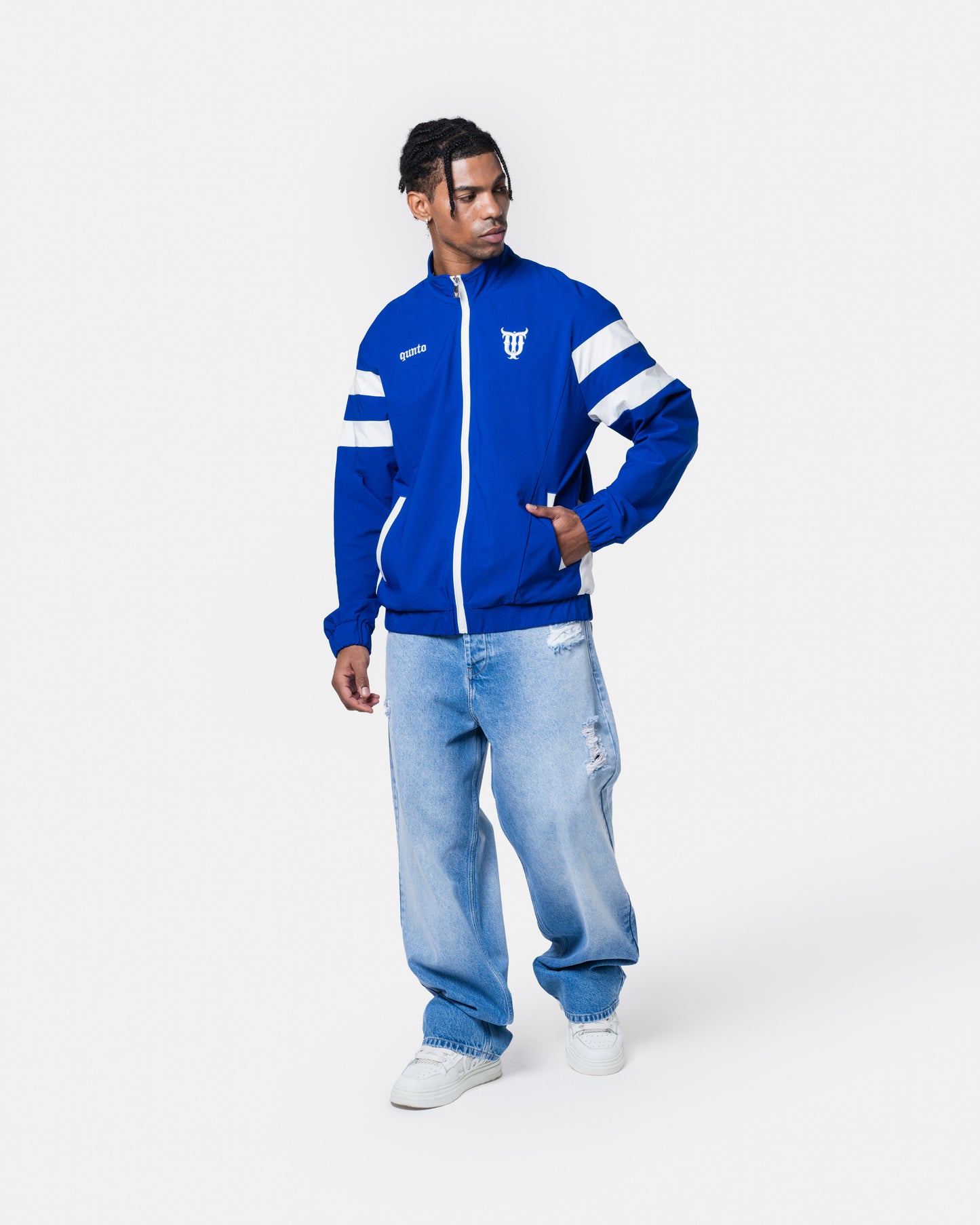 VINTAGE WINDBREAKER BLUE