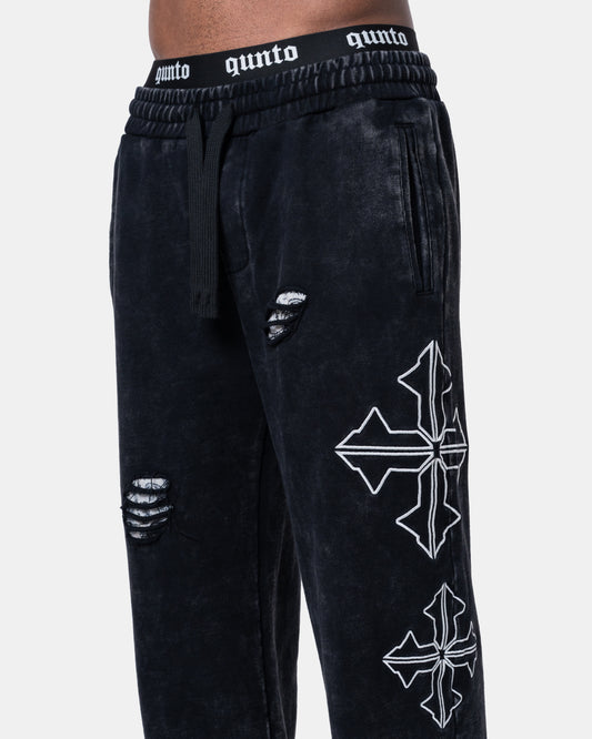 DESTROY PANTS BLACK
