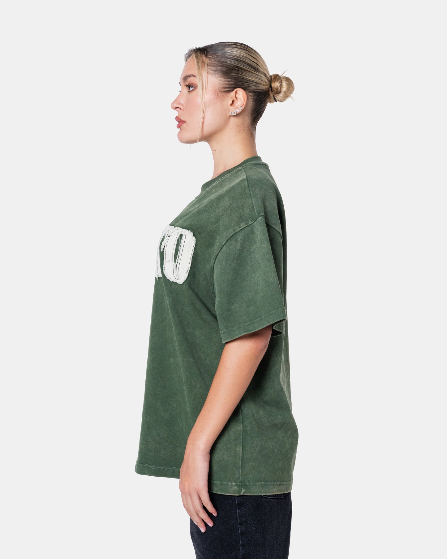 QUNTO OVERSIZE TEE GREEN