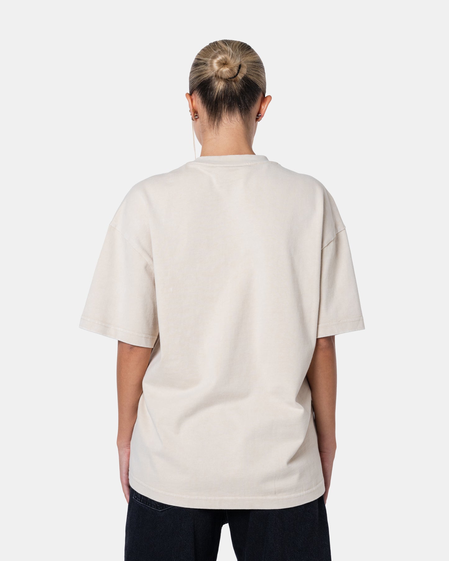 QUNTO OVERSIZE TEE CREAM