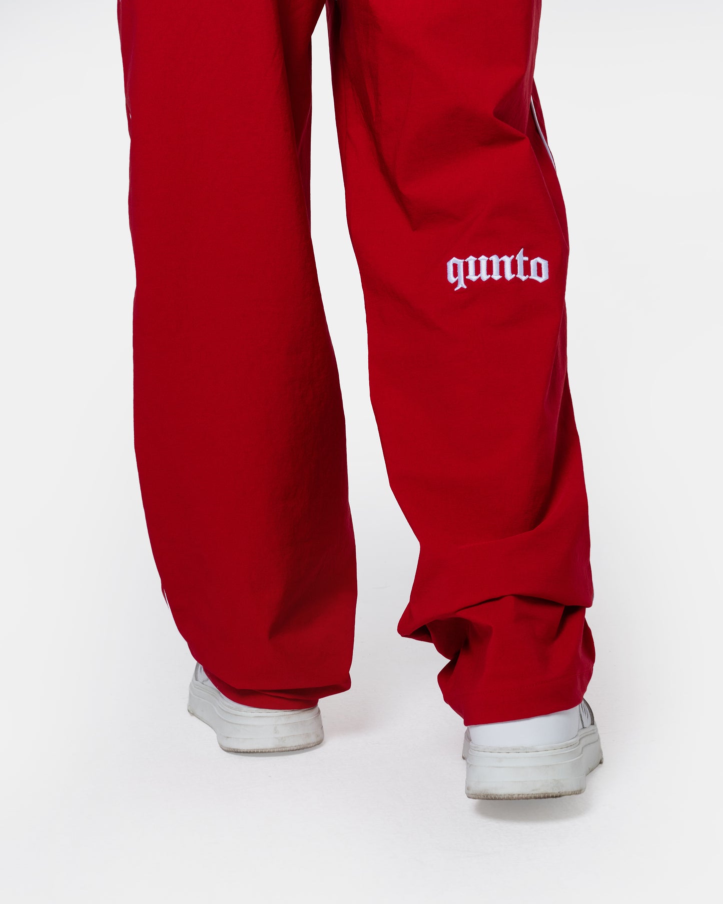 VINTAGE TRACK PANTS RED