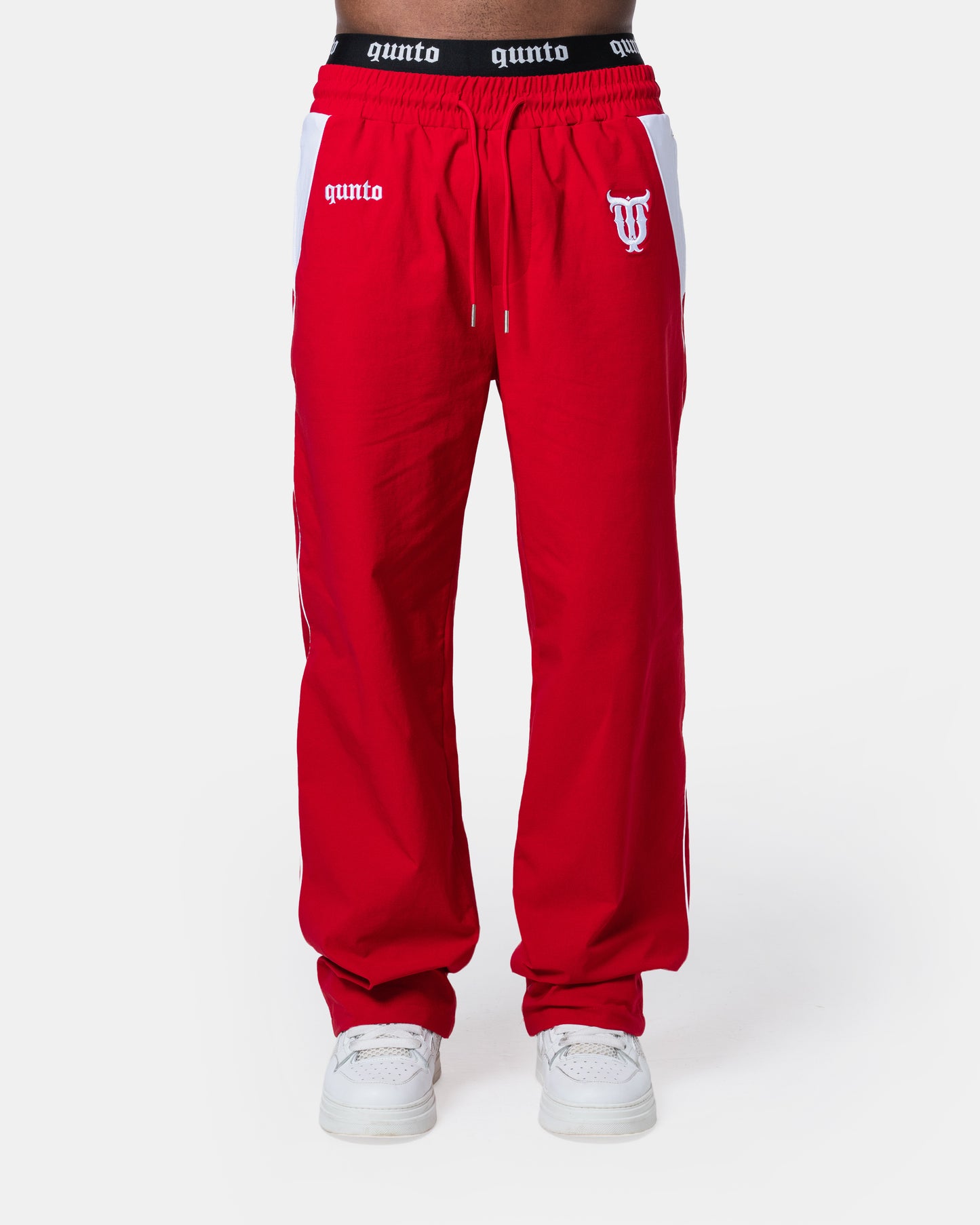 VINTAGE TRACK PANTS RED