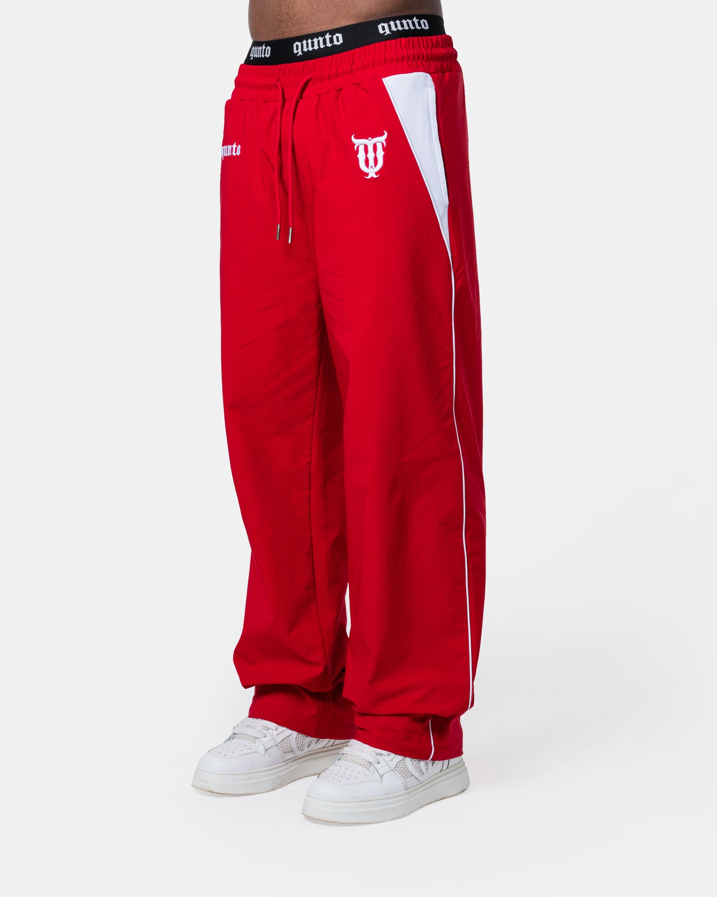 VINTAGE TRACK PANTS RED