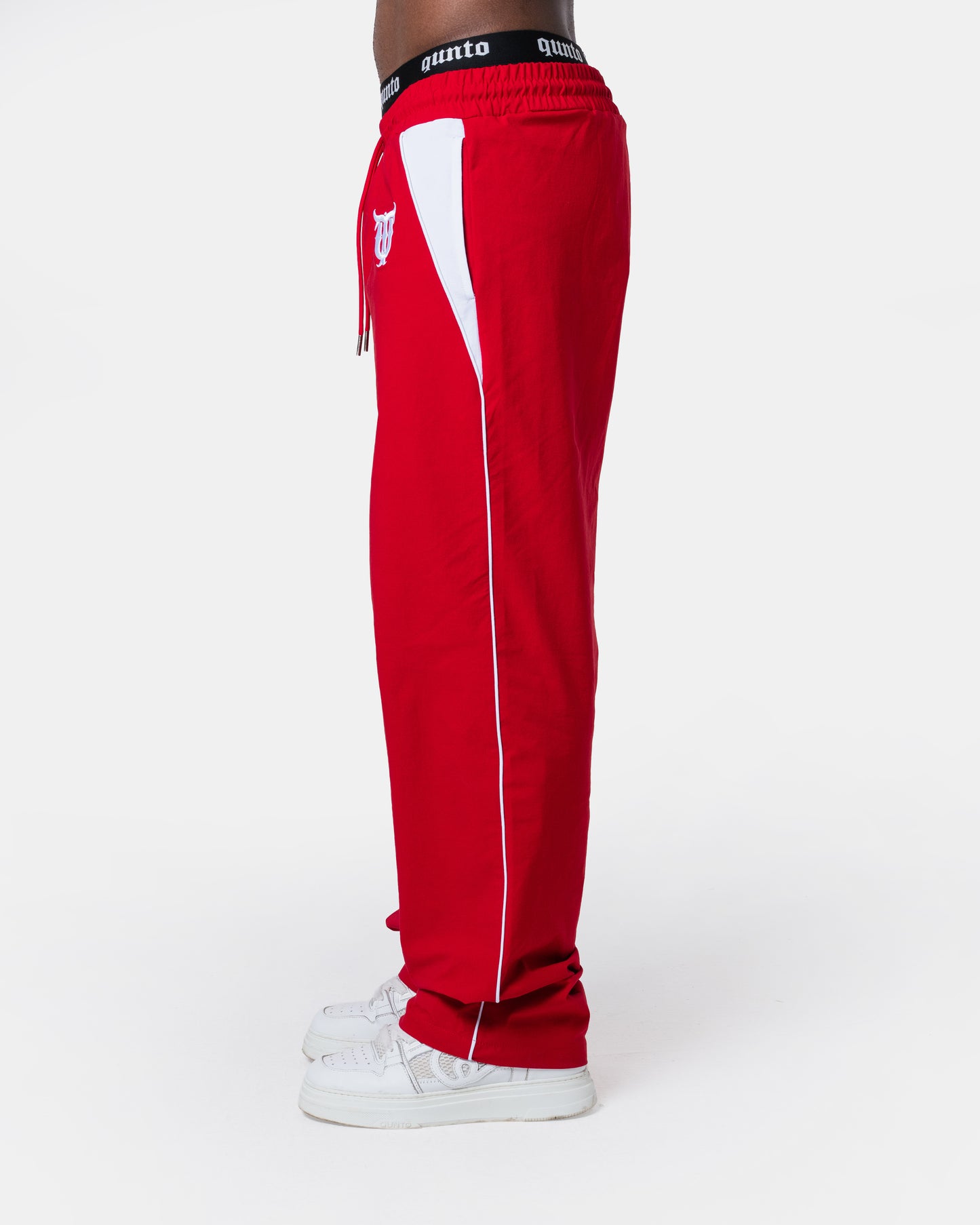 VINTAGE TRACK PANTS RED