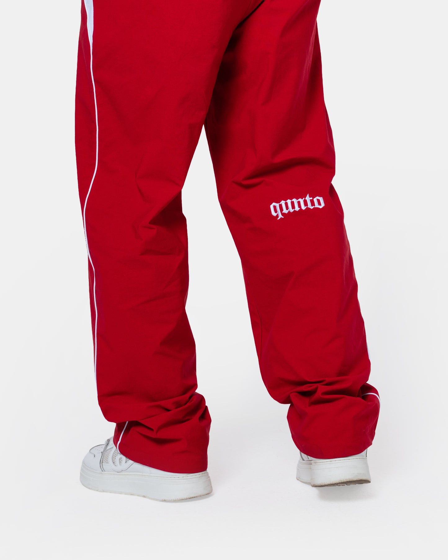 VINTAGE TRACK PANTS RED