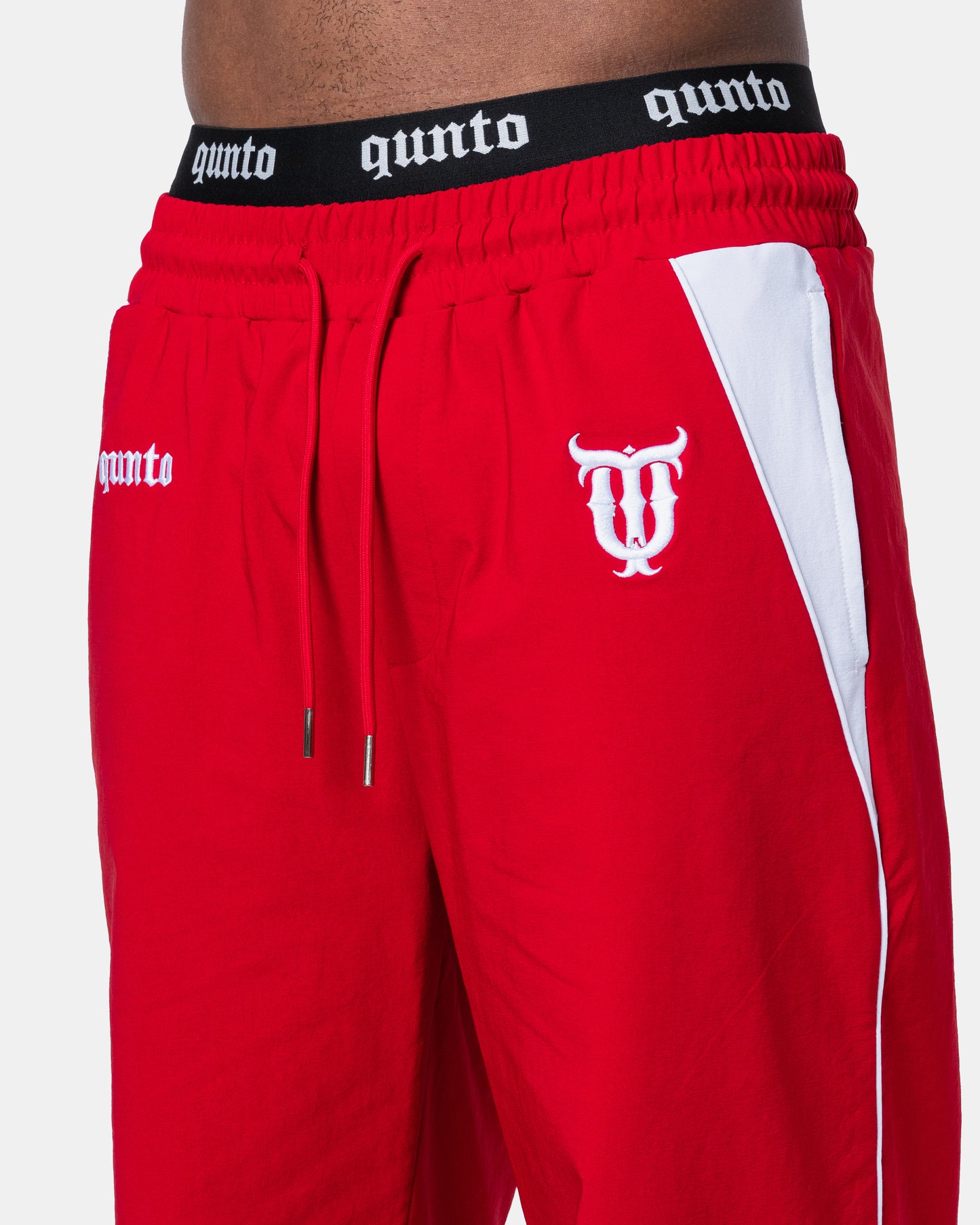 VINTAGE TRACK PANTS RED