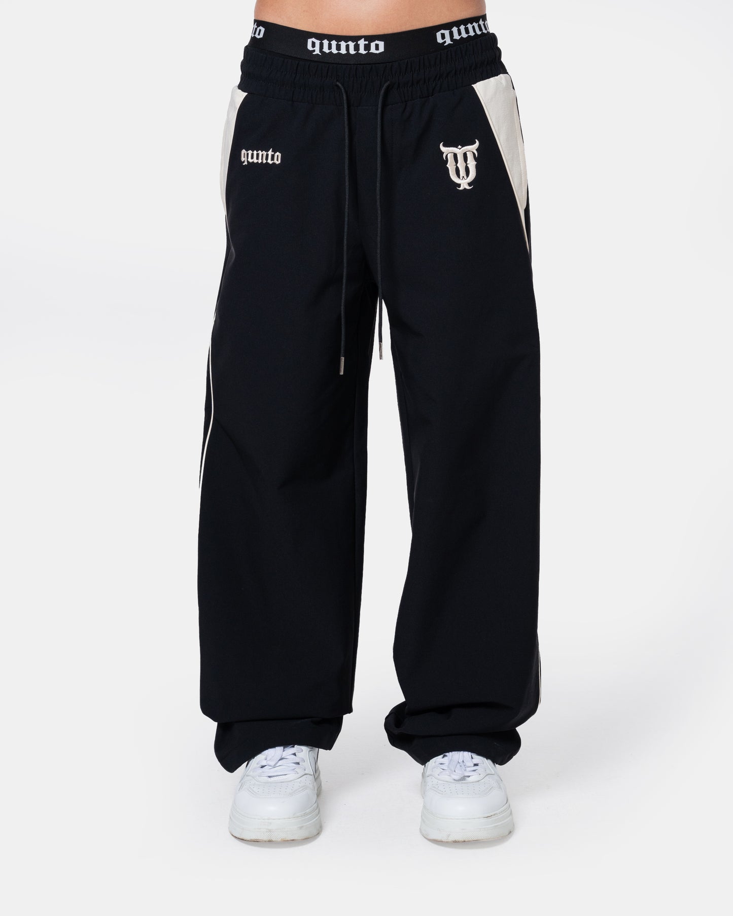 VINTAGE TRACK PANTS BLACK