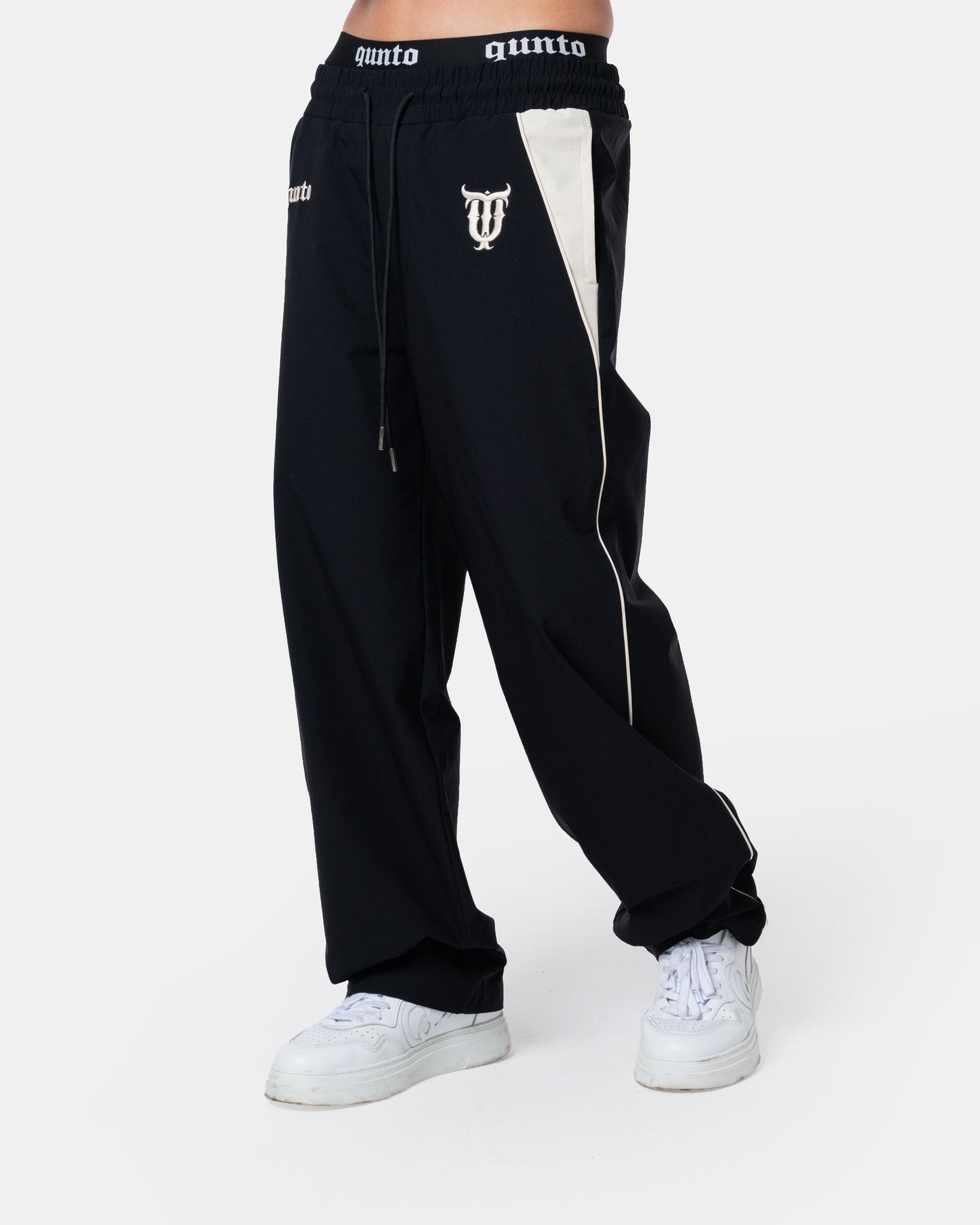 VINTAGE TRACK PANTS BLACK