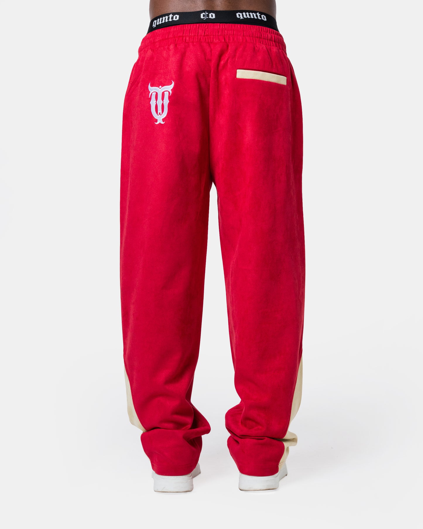 RED TRACK PANTS