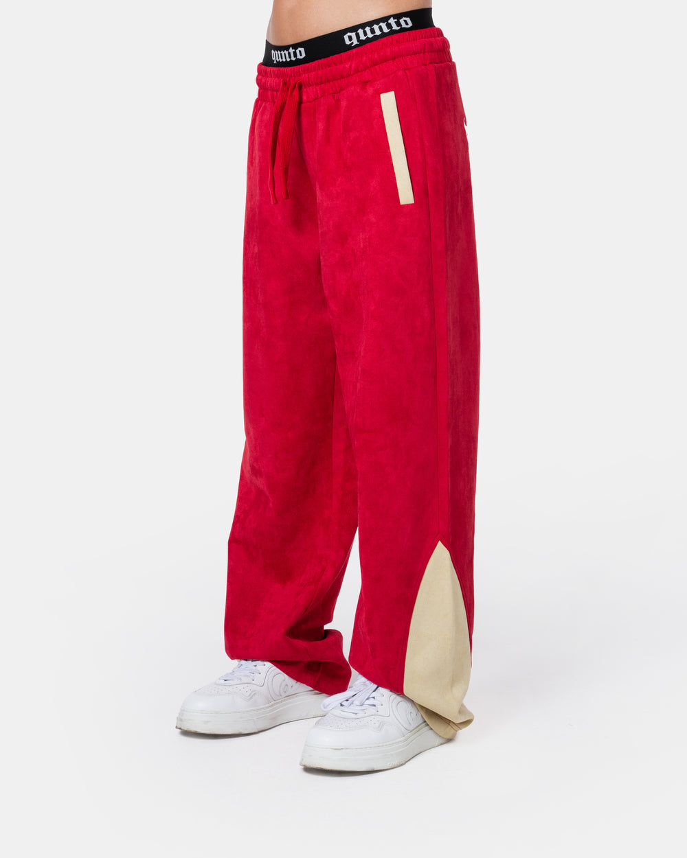 RED TRACK PANTS
