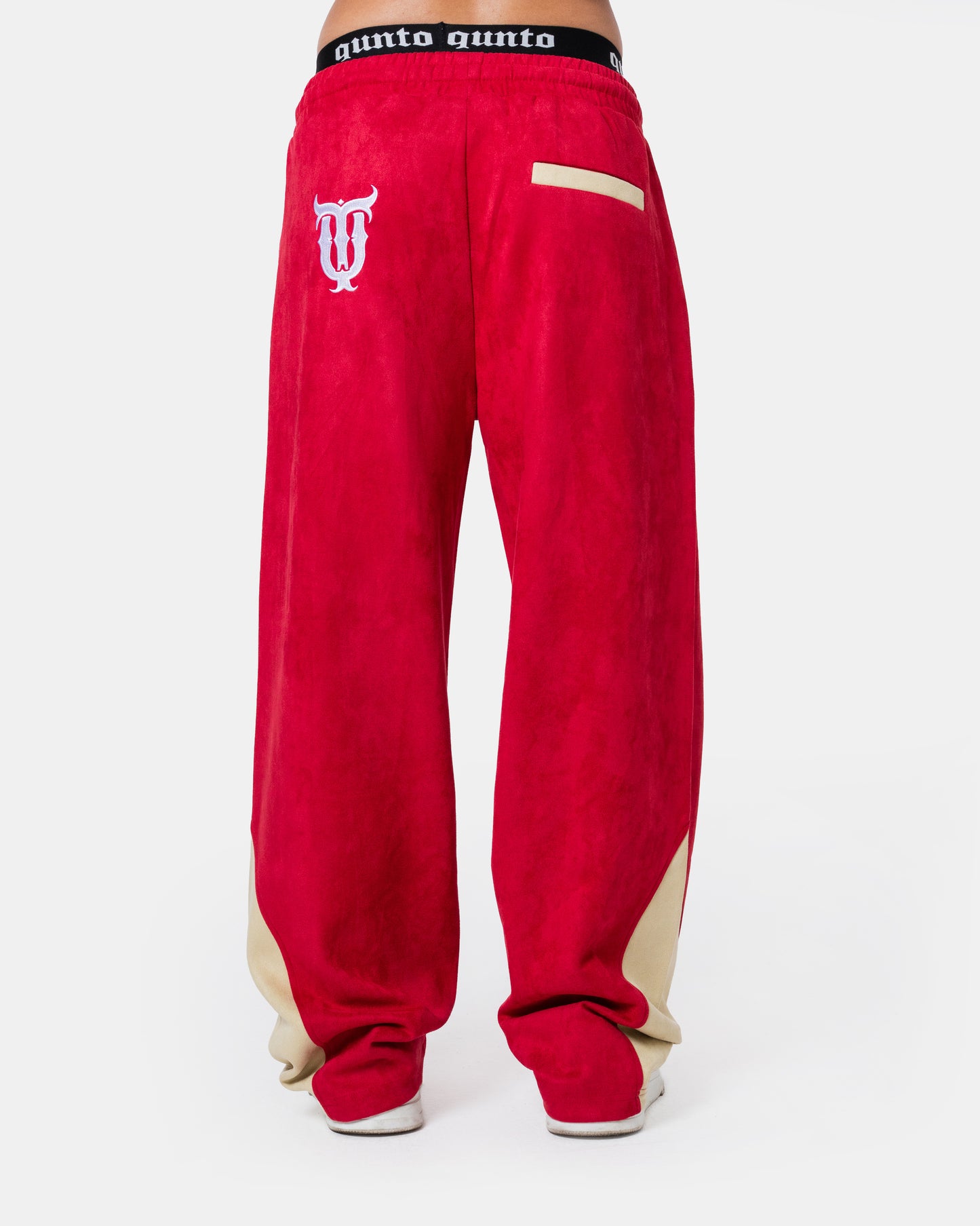 RED TRACK PANTS