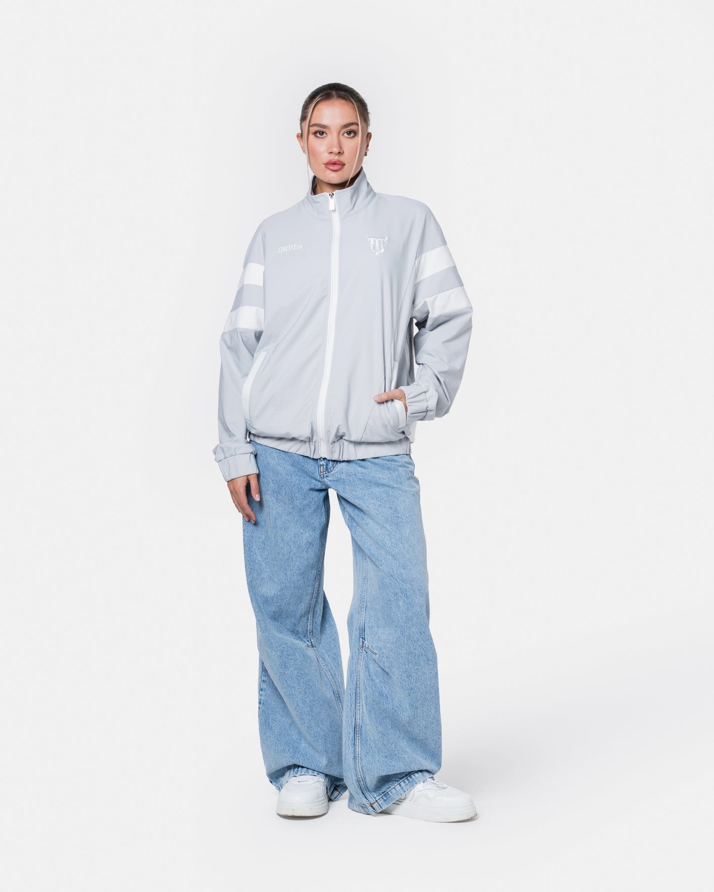 VINTAGE WINDBREAKER GREY