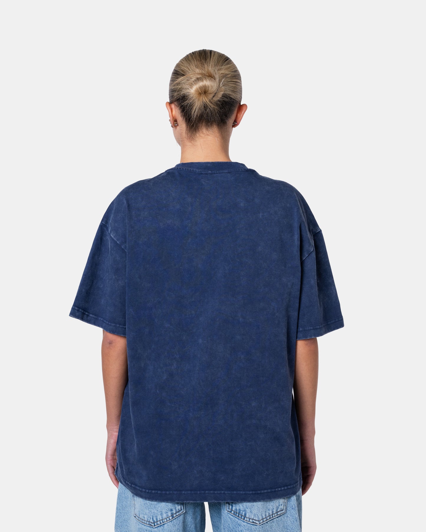 QUNTO OVERSIZE TEE BLUE