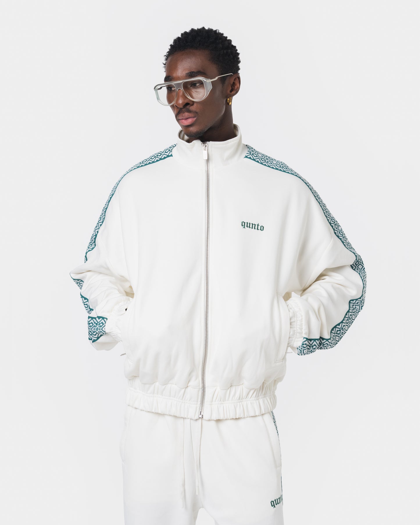 HERITAGE TRACK JACKET CREAM