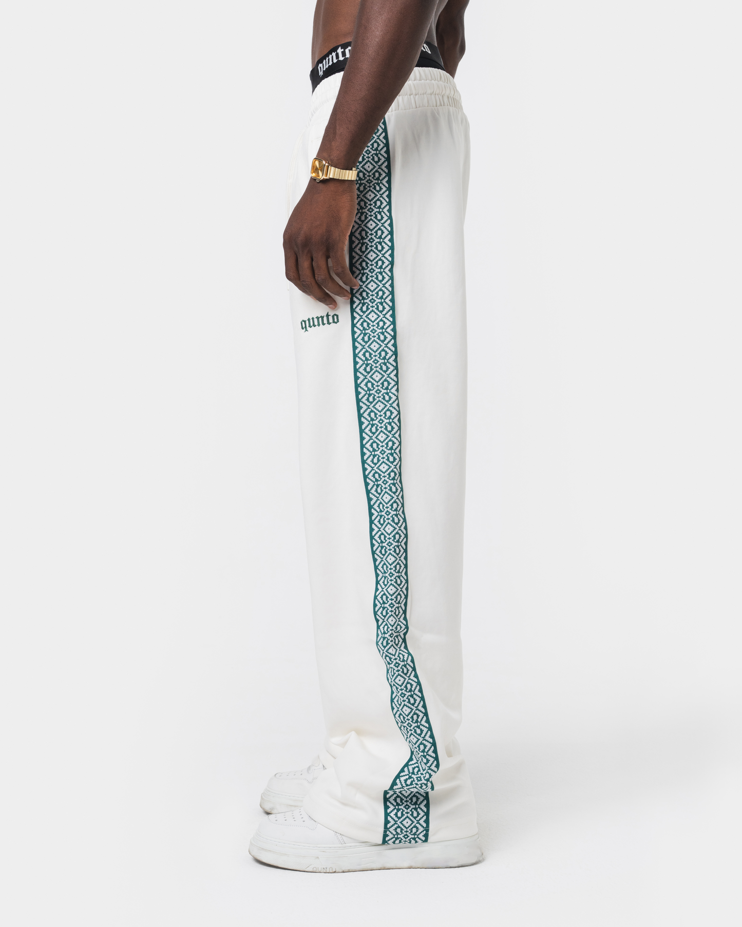 HERITAGE TRACK PANTS CREAM