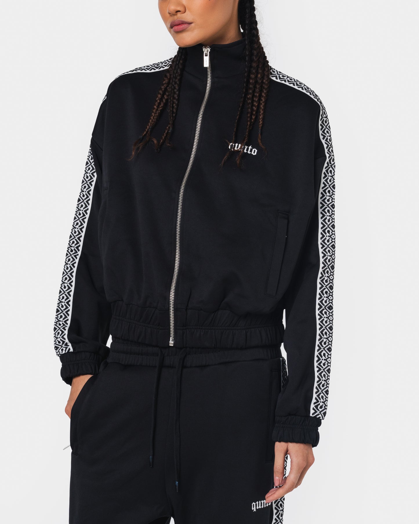 HERITAGE TRACK JACKET BLACK