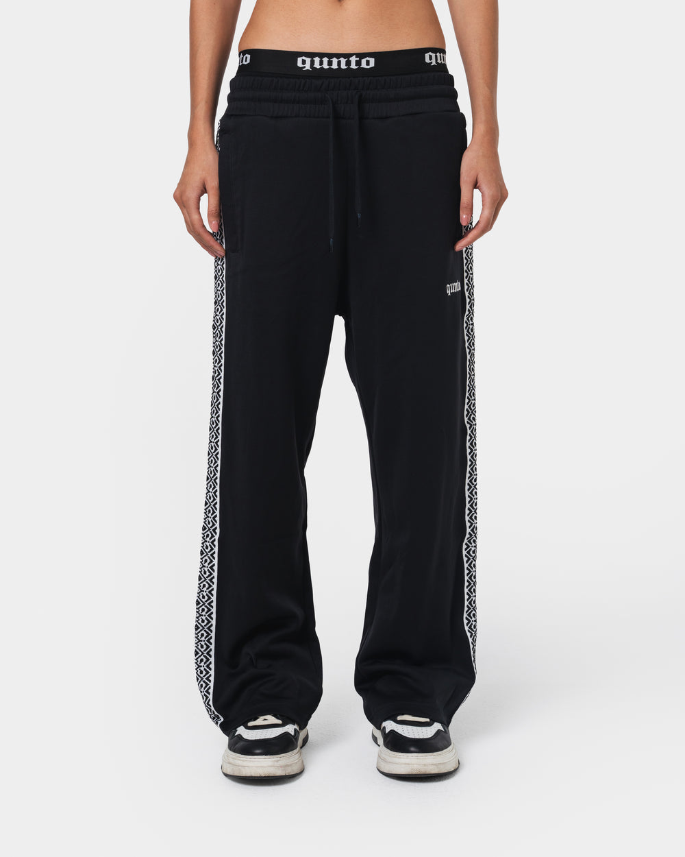 HERITAGE TRACK PANTS BLACK