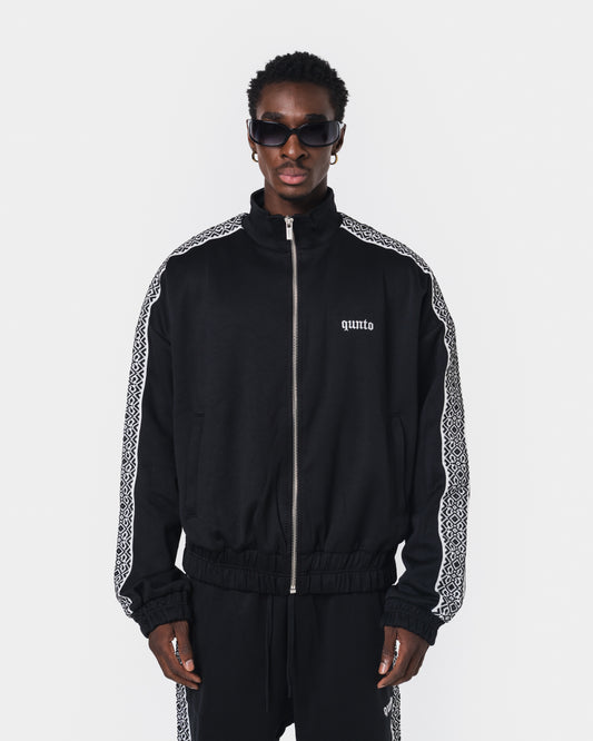 HERITAGE TRACK JACKET BLACK