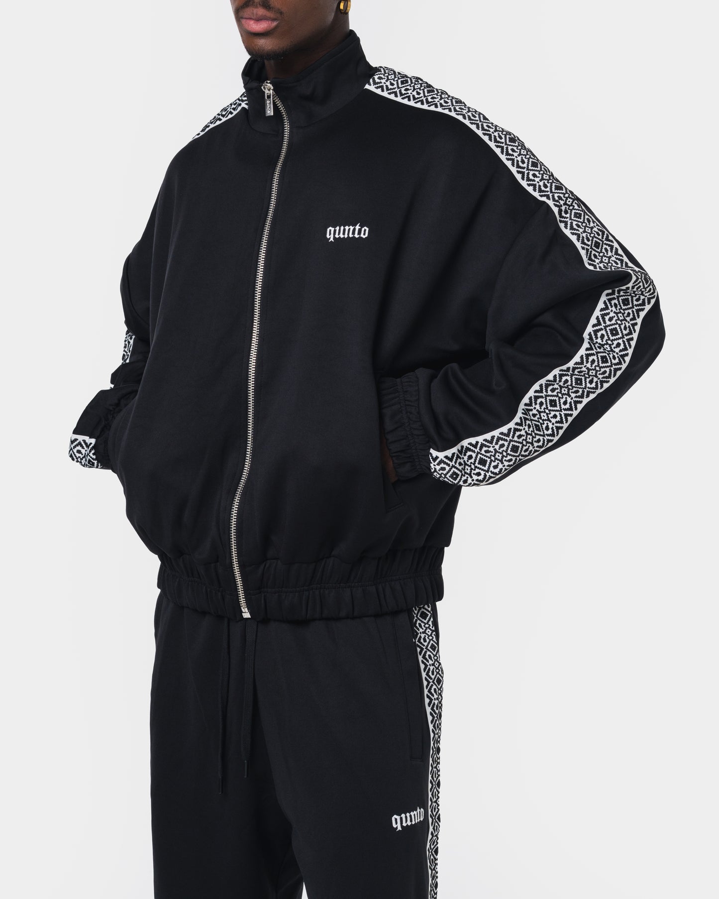 HERITAGE TRACK JACKET BLACK