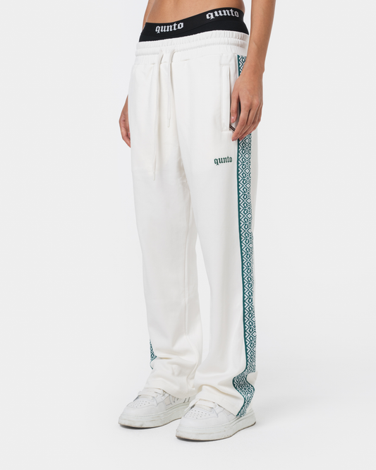 HERITAGE TRACK PANTS CREAM