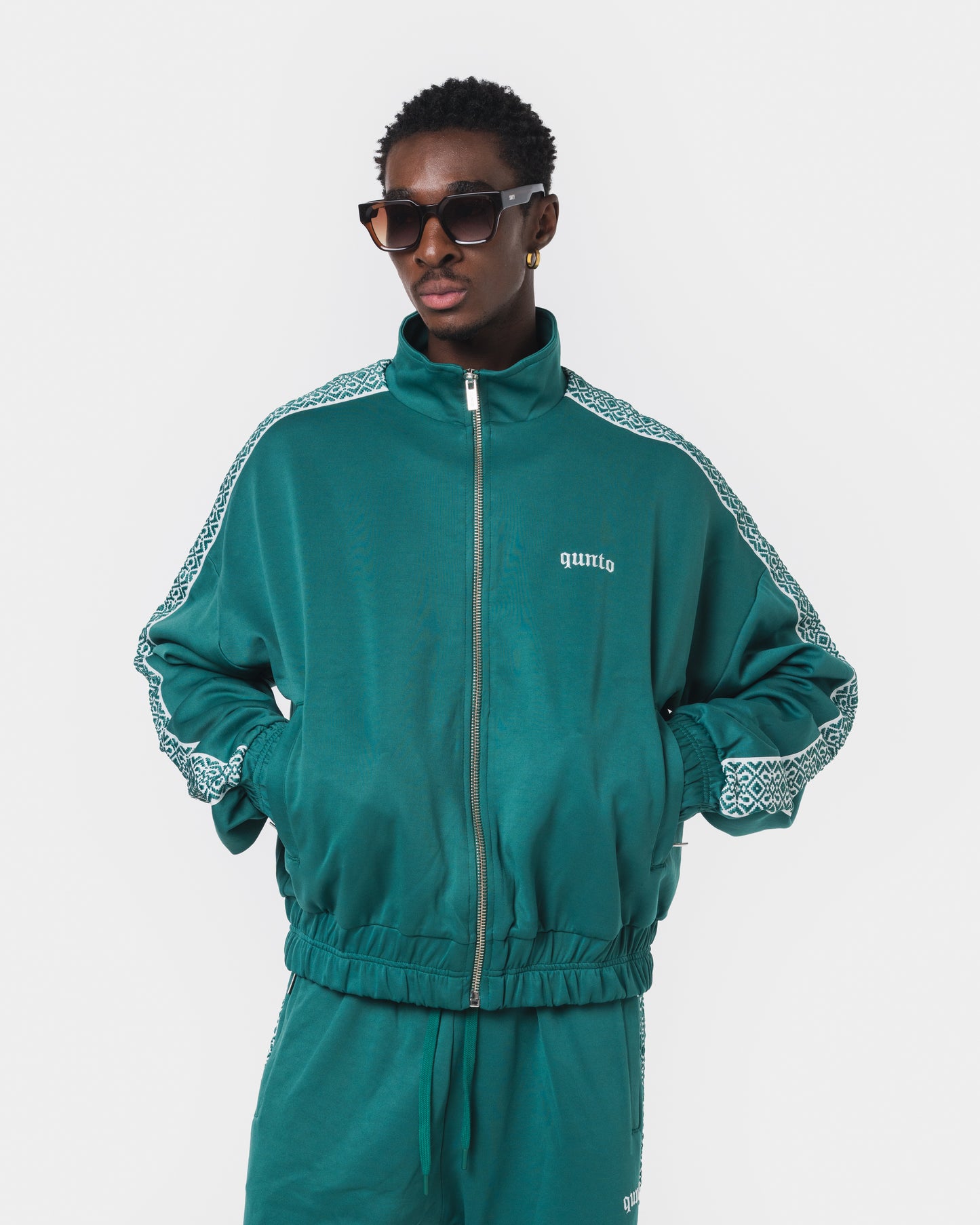 HERITAGE TRACK JACKET GREEN