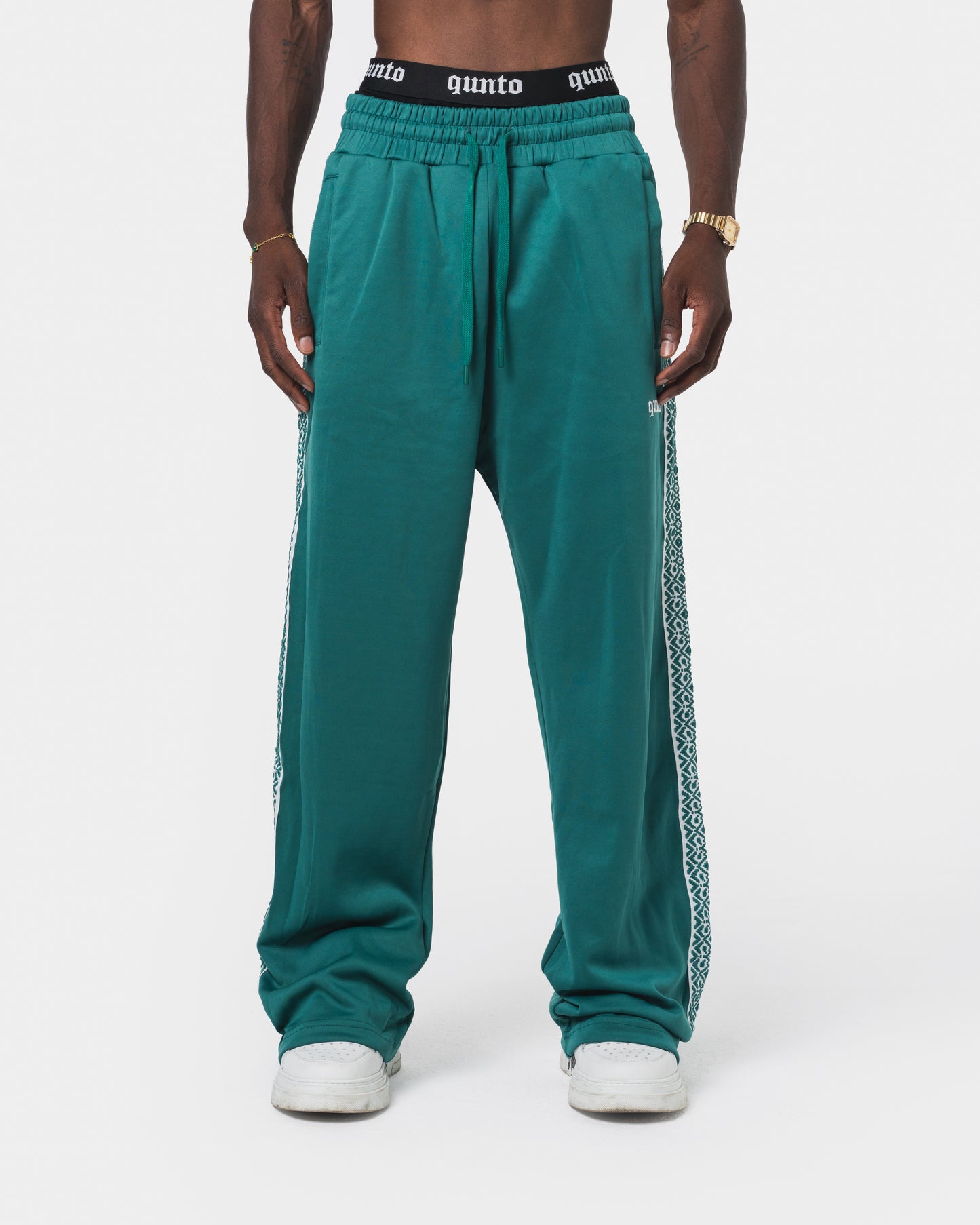 HERITAGE TRACK PANTS GREEN