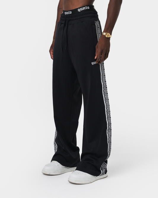 HERITAGE TRACK PANTS BLACK