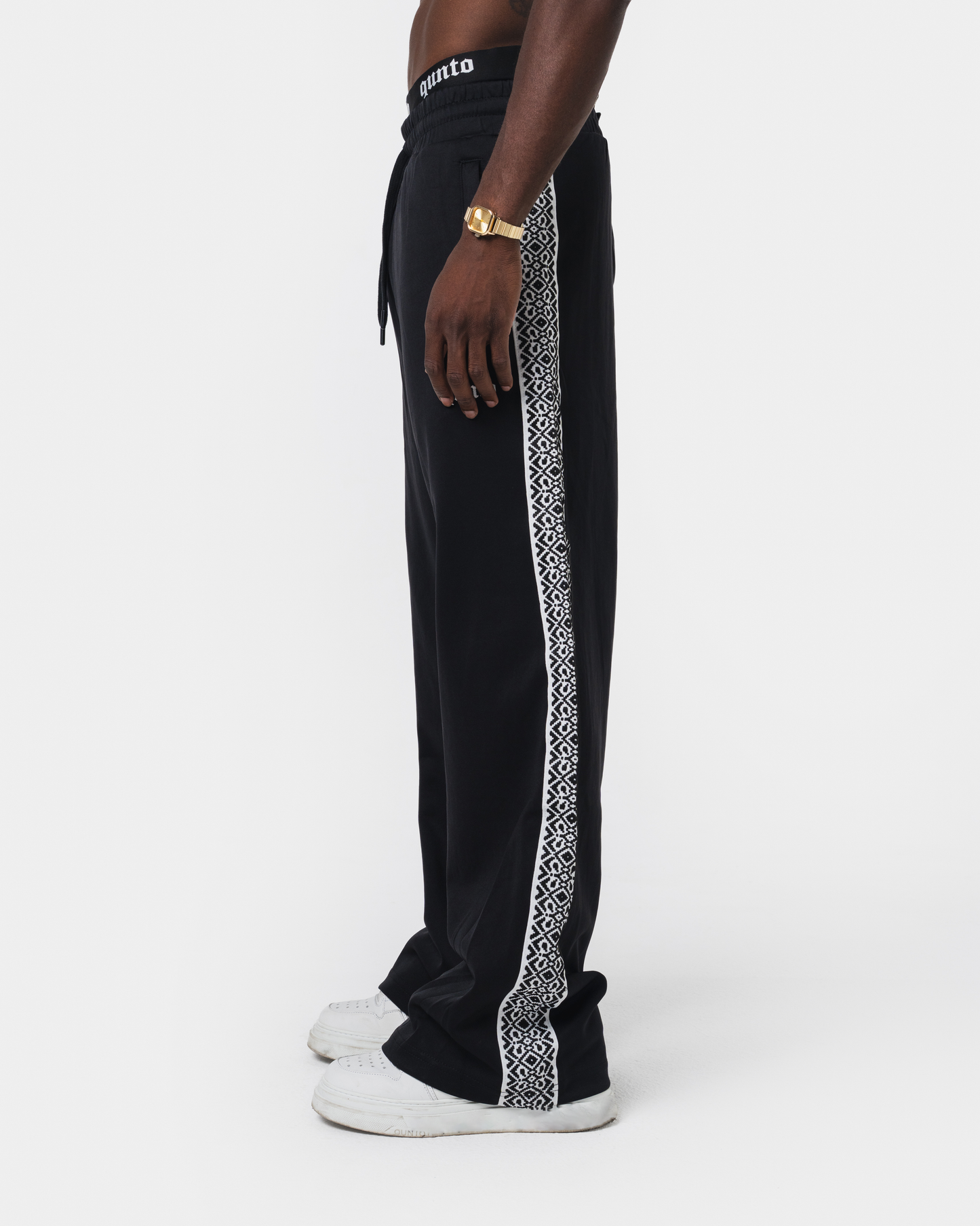 HERITAGE TRACK PANTS BLACK